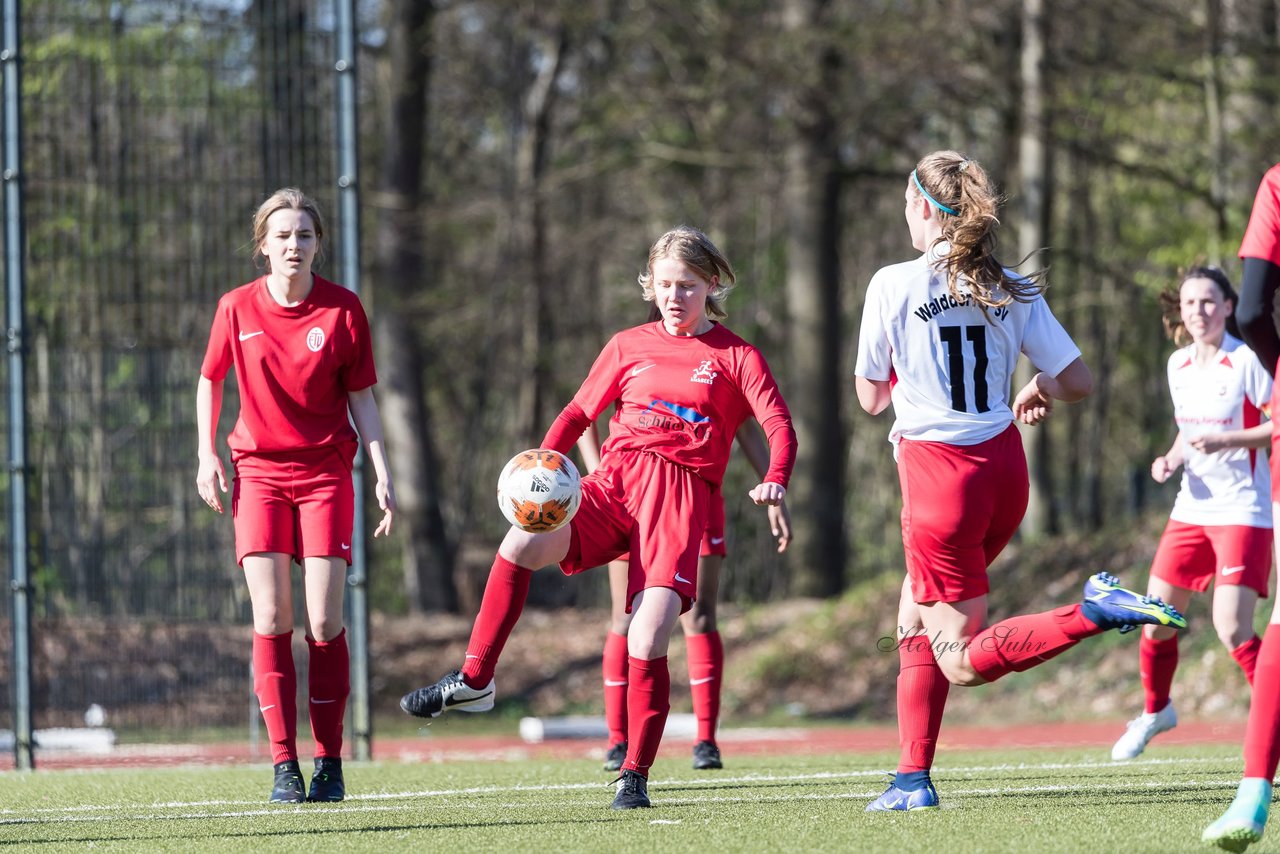 Bild 147 - wBJ Walddoerfer - Eimsbuettel : Ergebnis: 5:3